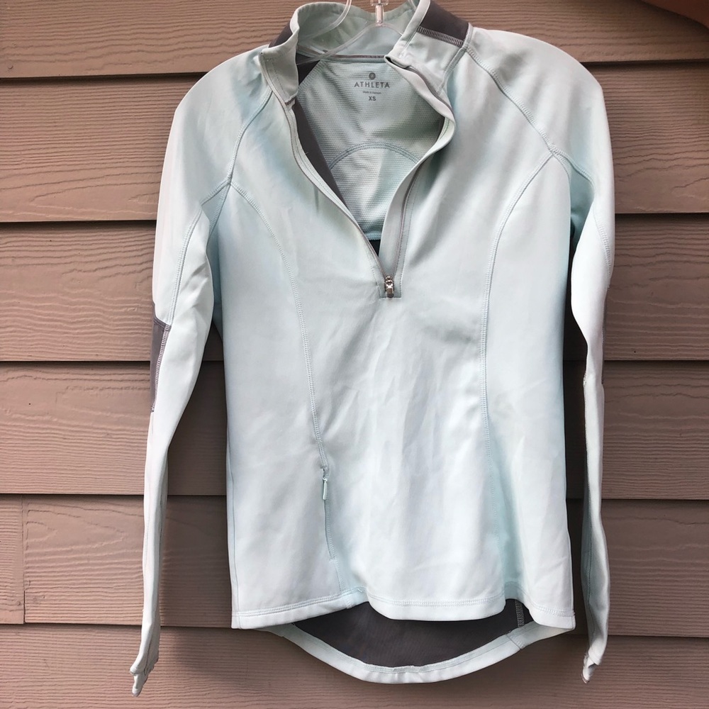 Athleta Zip Up Sweatshirt